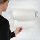 San Jamar T451XC Surface Mount Roll Paper Towel Dispenser - Steel, Matte Chrome thumbnail 5