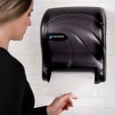 San Jamar T8090TBK Wall Mount Touchless Roll Paper Towel Dispenser - Plastic, Black Pearl thumbnail 5