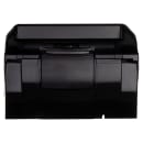 San Jamar T8370BKSS Wall Mount Touchless Roll Paper Towel Dispenser - Plastic, Black/Stainless thumbnail 3