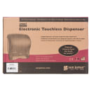 San Jamar T8400TBL Wall Mount Touchless Roll Paper Towel Dispenser - Plastic, Arctic Blue thumbnail 7