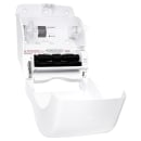 San Jamar T8400WH Wall Mount Touchless Roll Paper Towel Dispenser - Plastic, White thumbnail 4