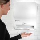 San Jamar T8400WH Wall Mount Touchless Roll Paper Towel Dispenser - Plastic, White thumbnail 5