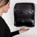 San Jamar T8490TBK Wall Mount Touchless Roll Paper Towel Dispenser - Plastic, Black Pearl thumbnail 5