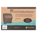 San Jamar T8490TBK Wall Mount Touchless Roll Paper Towel Dispenser - Plastic, Black Pearl thumbnail 7