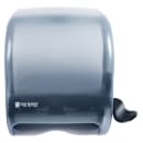 San Jamar T950TBL Wall Mount Roll Paper Towel Dispenser - Plastic, Arctic Blue thumbnail 2