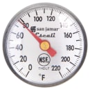 San Jamar THDLF Escali 5" Dial Pocket Thermometer w/ 0° to 220°F Temperature Range thumbnail 3