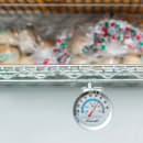 San Jamar THDLRFSS Escali 2 7/8" Dial Refrigerator/Freezer Thermometer w/ 20° to 70°F Temperature Range thumbnail 3