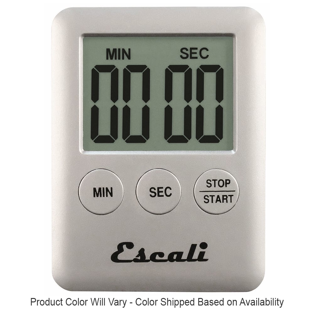 San Jamar TMDGM12 Digital Timer w/ Magnetic Back - 2 3/4" x 2", Various Colors