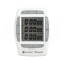 San Jamar TMDGTE Escali 4 Event Digital Timer w/ Hour, Minute, & Second Timing - 3 1/2" x 2 3/4", Black thumbnail 5