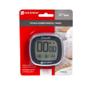 San Jamar TMDGTS Escali Touch-Screen Digital Timer w/ Minute & Second Timing - 3" x 3", Black thumbnail 5