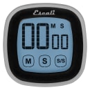 San Jamar TMDGTS Escali Touch-Screen Digital Timer w/ Minute & Second Timing - 3" x 3", Black thumbnail 7