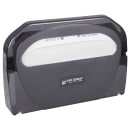 San Jamar TS510TBK Hygienic Toilet Seat Cover Dispensers w/ One At A Time Dispensing, Black Pearl thumbnail 3