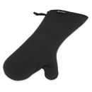 San Jamar UCMX17BK 17" Conventional Oven Mitt - Neoprene, Black thumbnail 4
