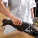 San Jamar UHP1010BK Hot Pad - Non-Slip Textured, 10x10", Black thumbnail 5