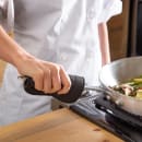 San Jamar UHP55BK Hot Pad - NonSlip Textured, 5 1/2" x 5 1/2", Black thumbnail 5