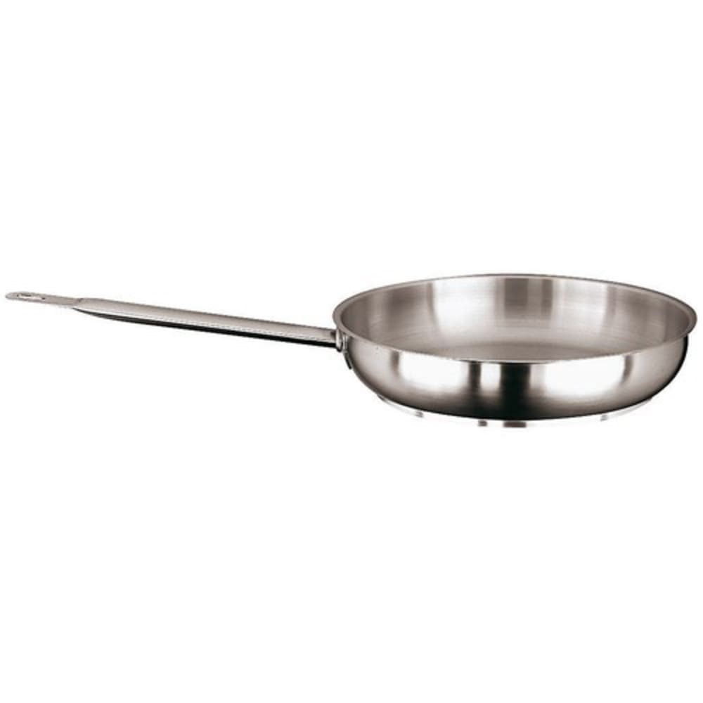 Paderno 11" Stainless Steel Frying Pan w/ Hollow Metal Handle (11114-28)