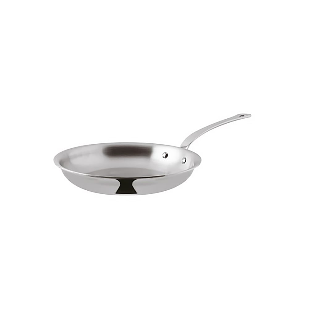 Paderno 10 1/4" Aluminum/Stainless Steel Frying Pan w/ Stainless Steel Handle (12214-26)