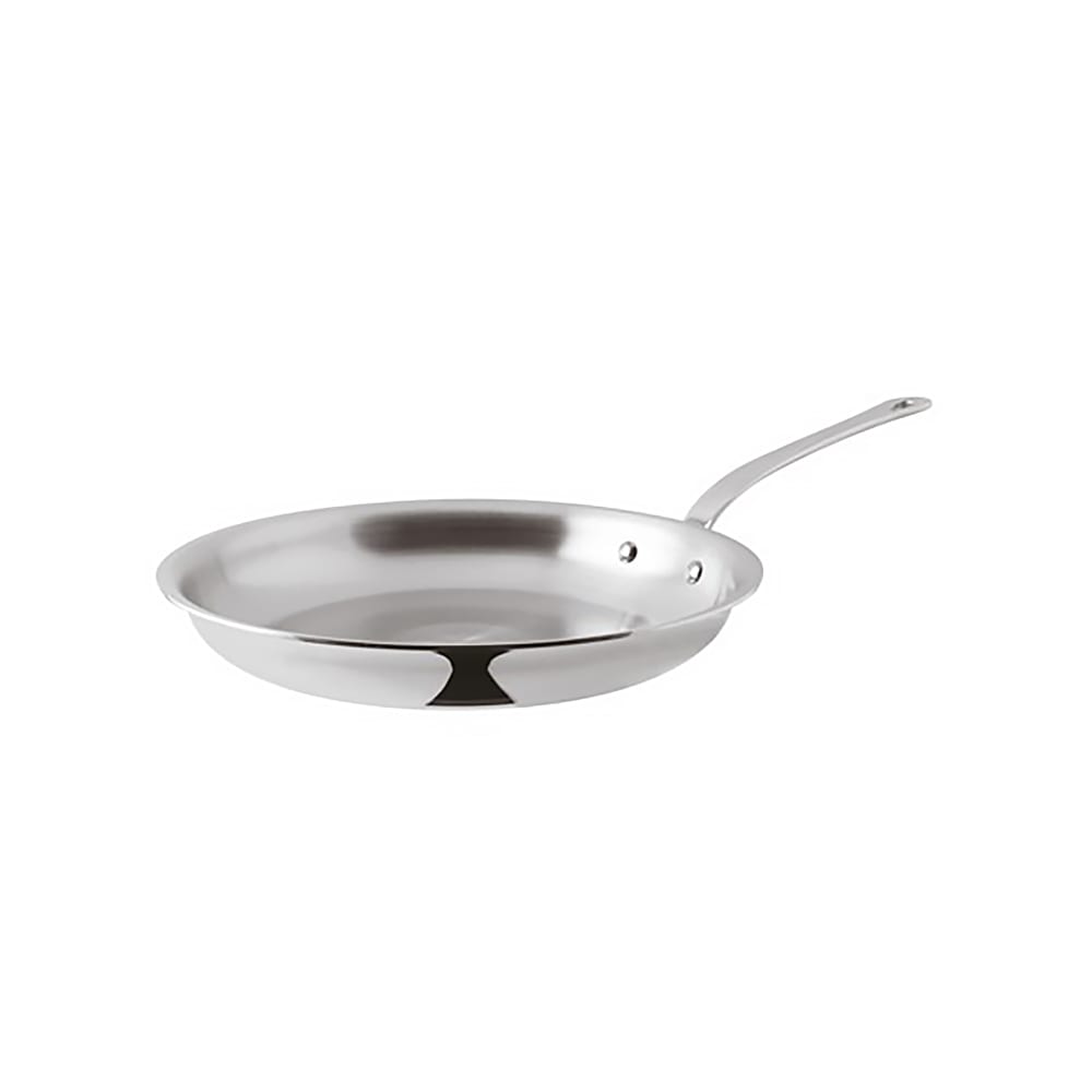 Paderno 11 3/4" Aluminum/Stainless Steel Frying Pan w/ Stainless Steel Handle (12214-30)