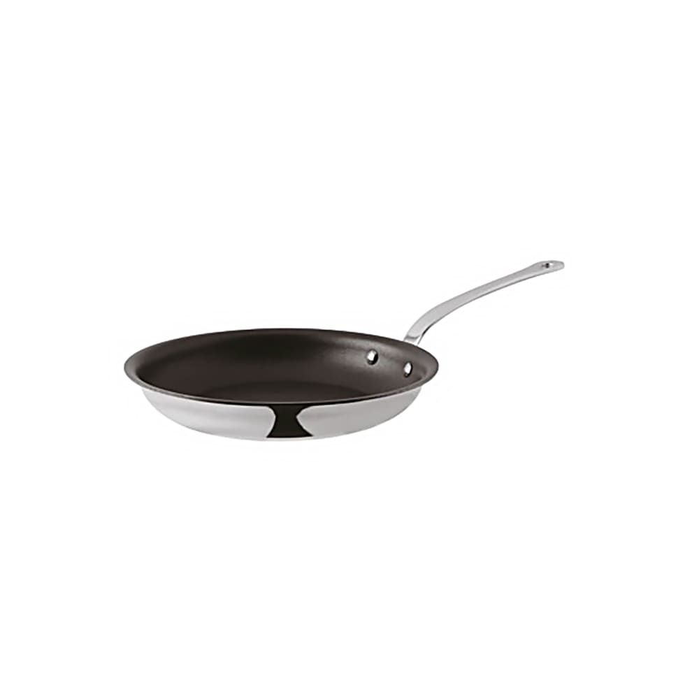 Paderno 10 1/4" Aluminum/Stainless Steel Frying Pan w/ Stainless Steel Handle (12217-26)