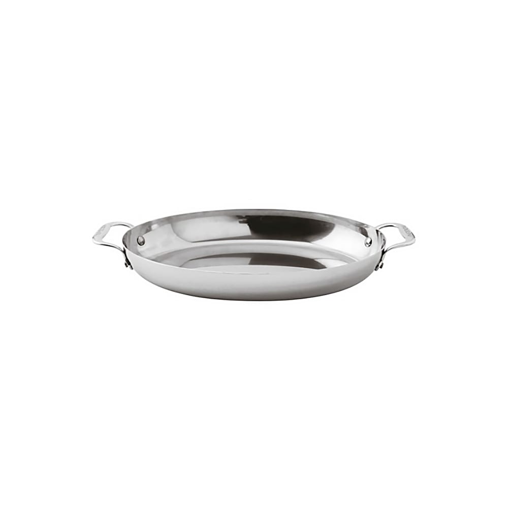 Paderno 2 3/8 qt Baker, 13 3/4" x 9" x 2", Aluminum/Stainless Steel, Induction Ready (12238-35)
