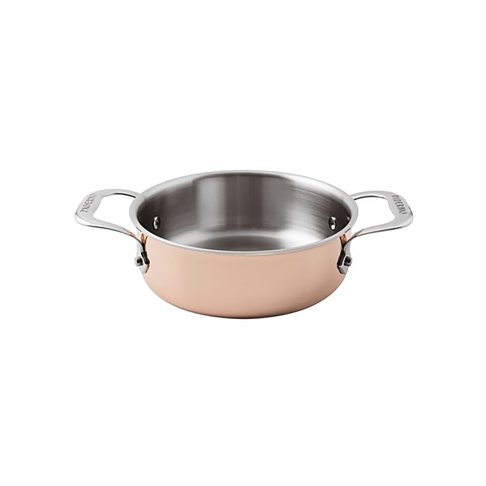 Paderno 3 3/4 qt Round Casserole Dish - Aluminum/Copper/Stainless Steel (15609-24)