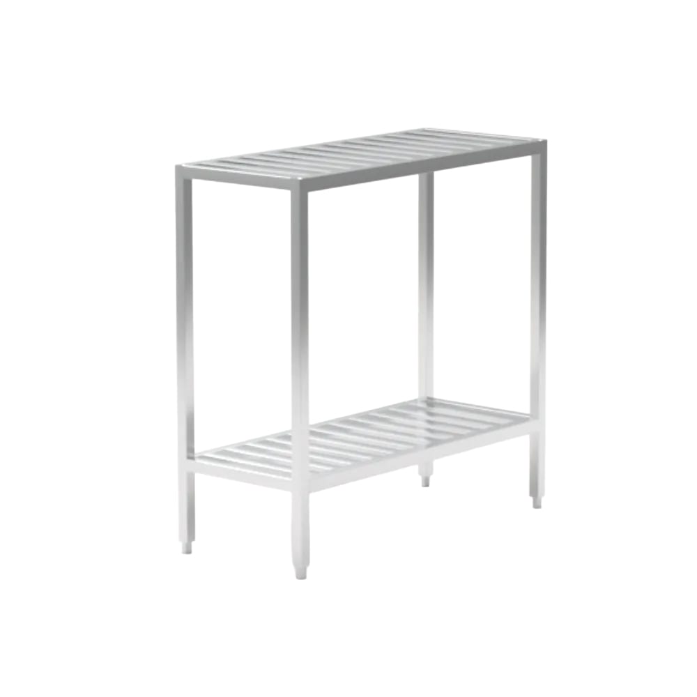 New Age 48" Heavy-duty Shelving Unit w/ 1000 lb Capacity, Aluminum (1022TB)