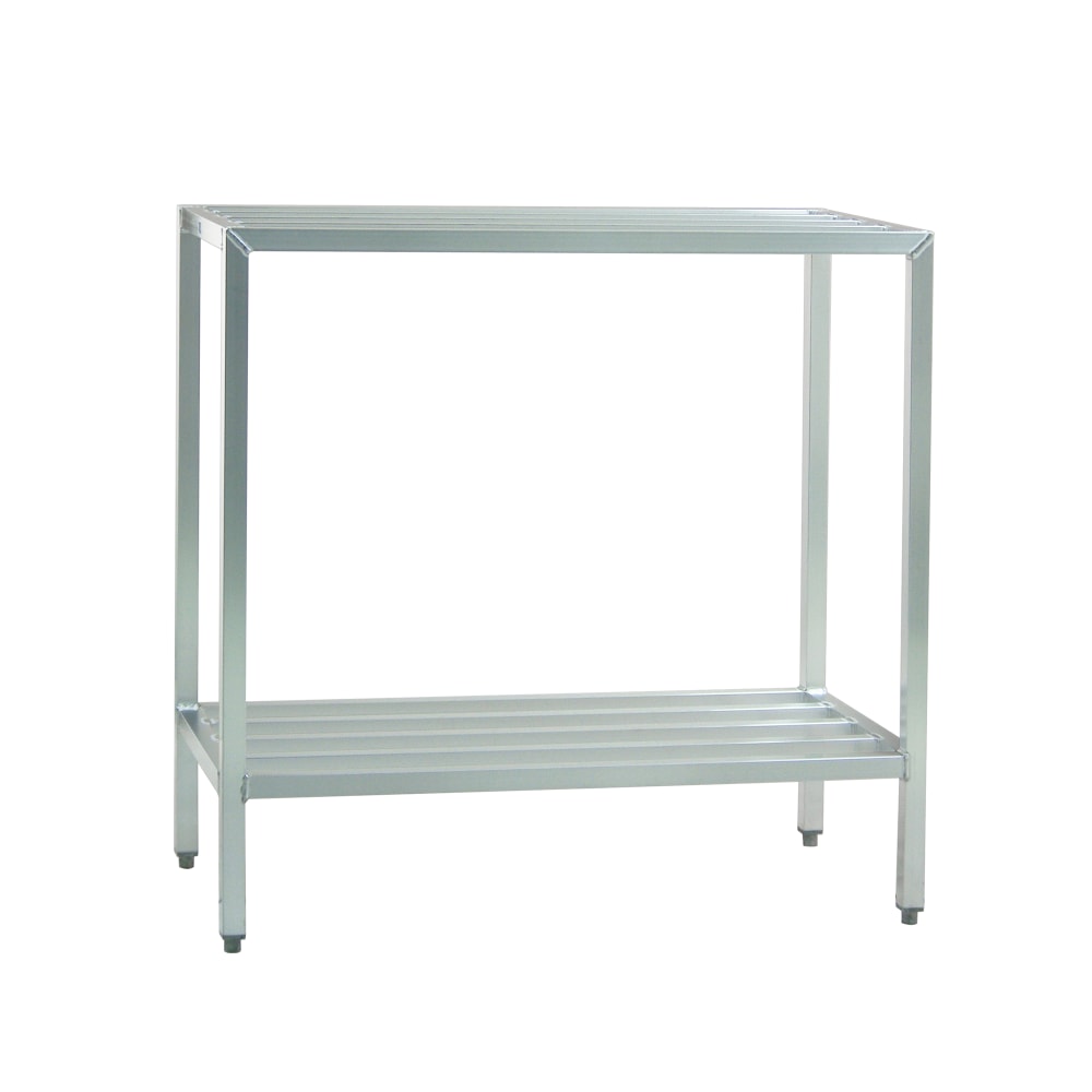 New Age 48" Heavy-duty Shelving Unit w/ 1500 lb Capacity, Aluminum (1026)