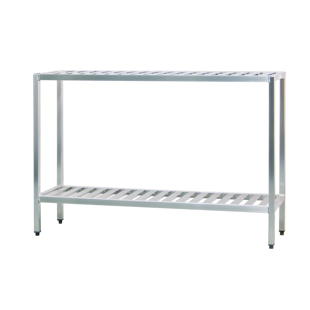 New Age 48" Heavy-duty Shelving Unit w/ 1000 lb Capacity, Aluminum (1026TB)