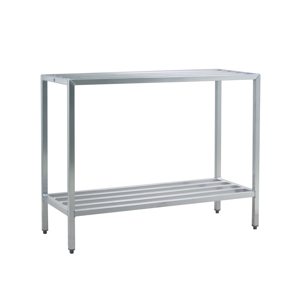 New Age 60" Heavy-duty Shelving Unit w/ 1500 lb Capacity, Aluminum (1027)