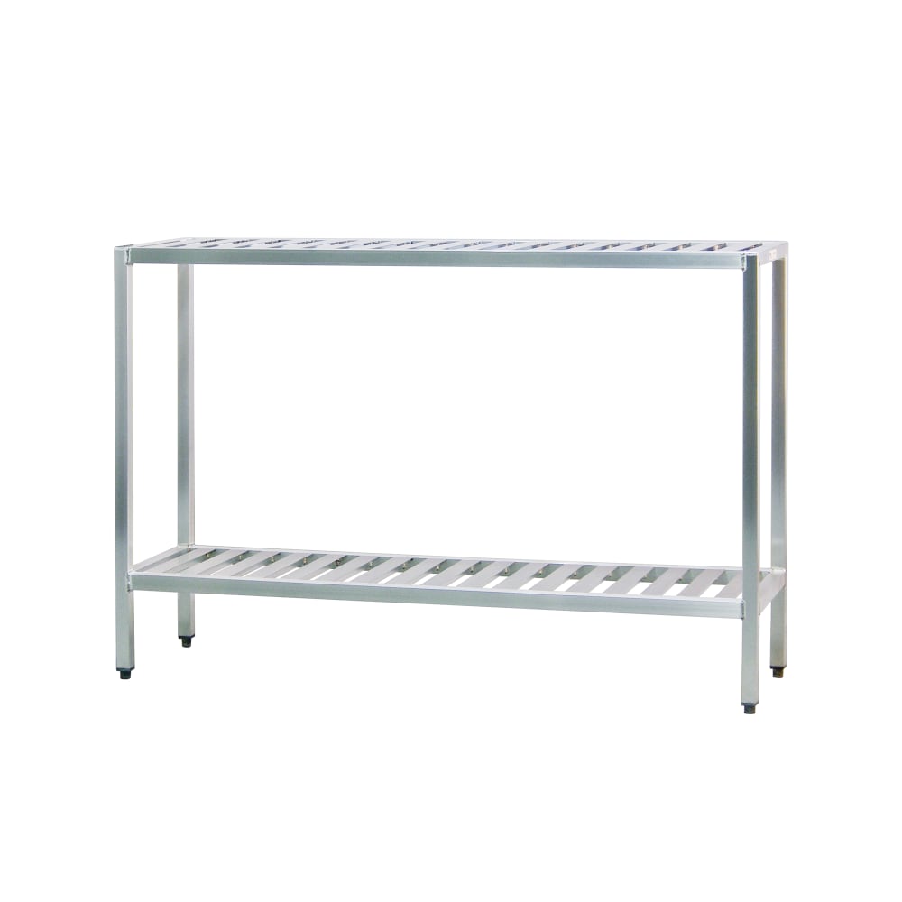 New Age 60" Heavy-duty Shelving Unit w/ 1000 lb Capacity, Aluminum (1027TB)