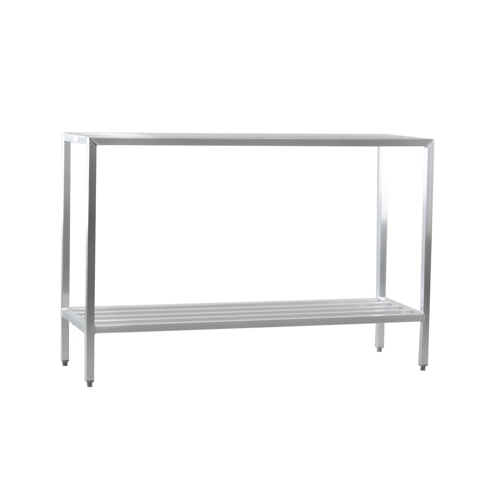 New Age 72" Heavy-duty Shelving Unit w/ 1500 lb Capacity, Aluminum (1028)