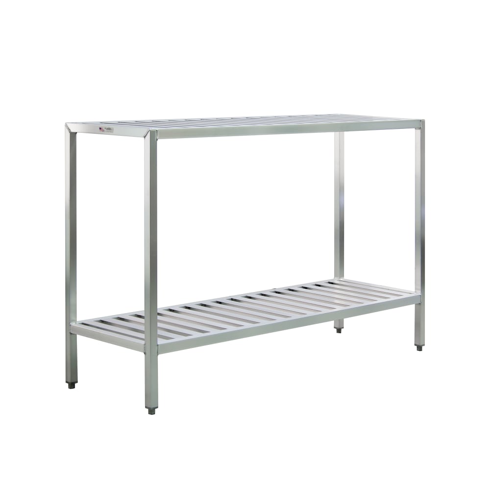 New Age 72" Heavy-duty Shelving Unit w/ 1000 lb Capacity, Aluminum (1028TB)
