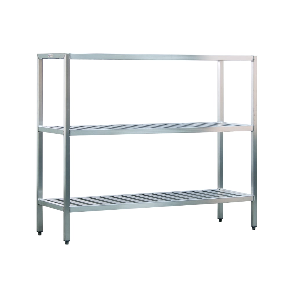 New Age 60" Heavy-duty Shelving Unit w/ 1000 lb Capacity, Aluminum (1043TB)