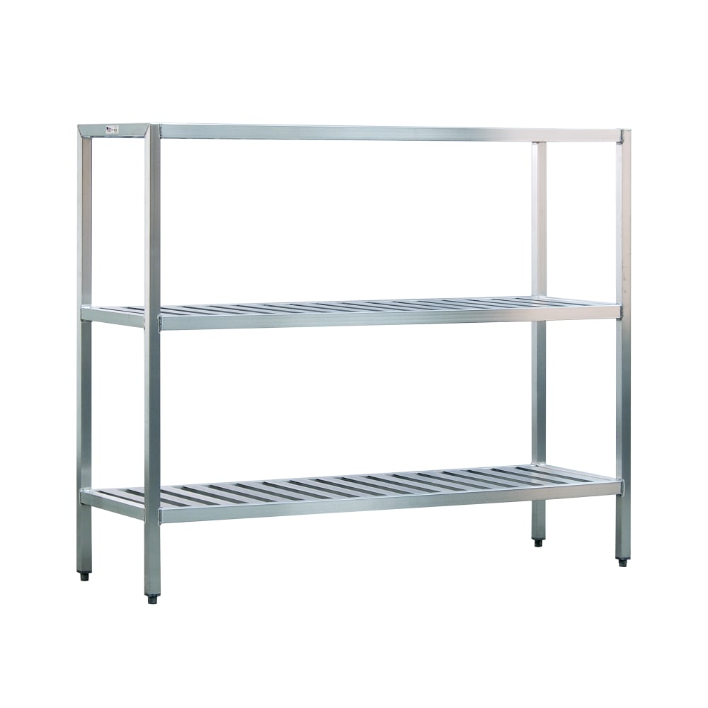 New Age 72" Heavy-duty Shelving Unit w/ 1000 lb Capacity, Aluminum (1044TB)