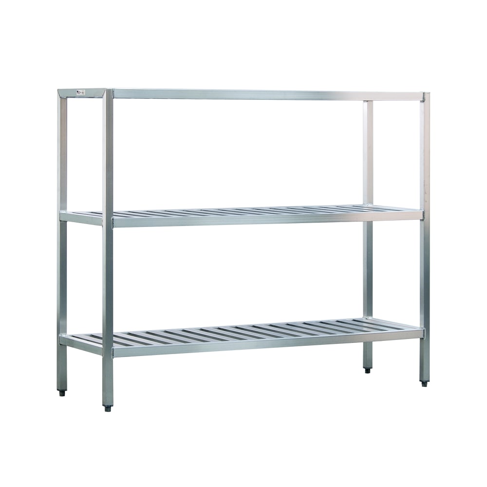 New Age 36" Heavy-duty Shelving Unit w/ 1000 lb Capacity, Aluminum (1045TB)