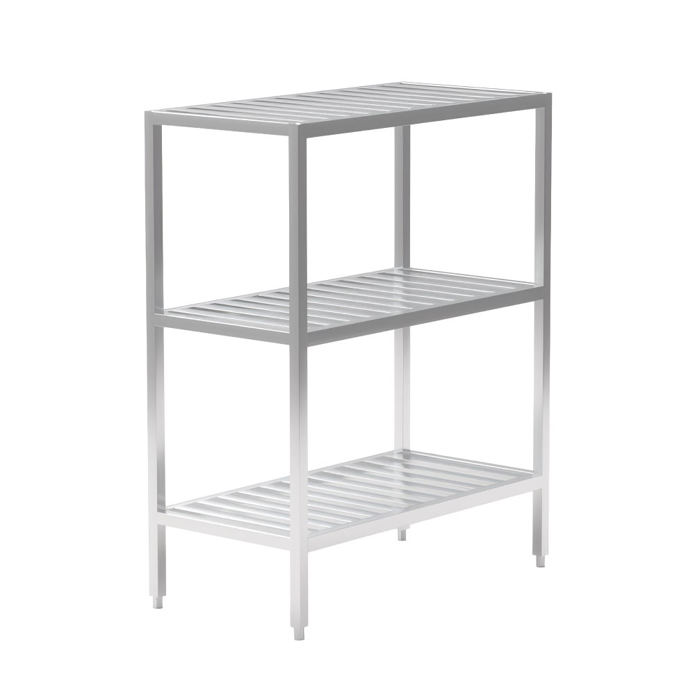 New Age 48" Heavy-duty Shelving Unit w/ 1000 lb Capacity, Aluminum (1046TB)