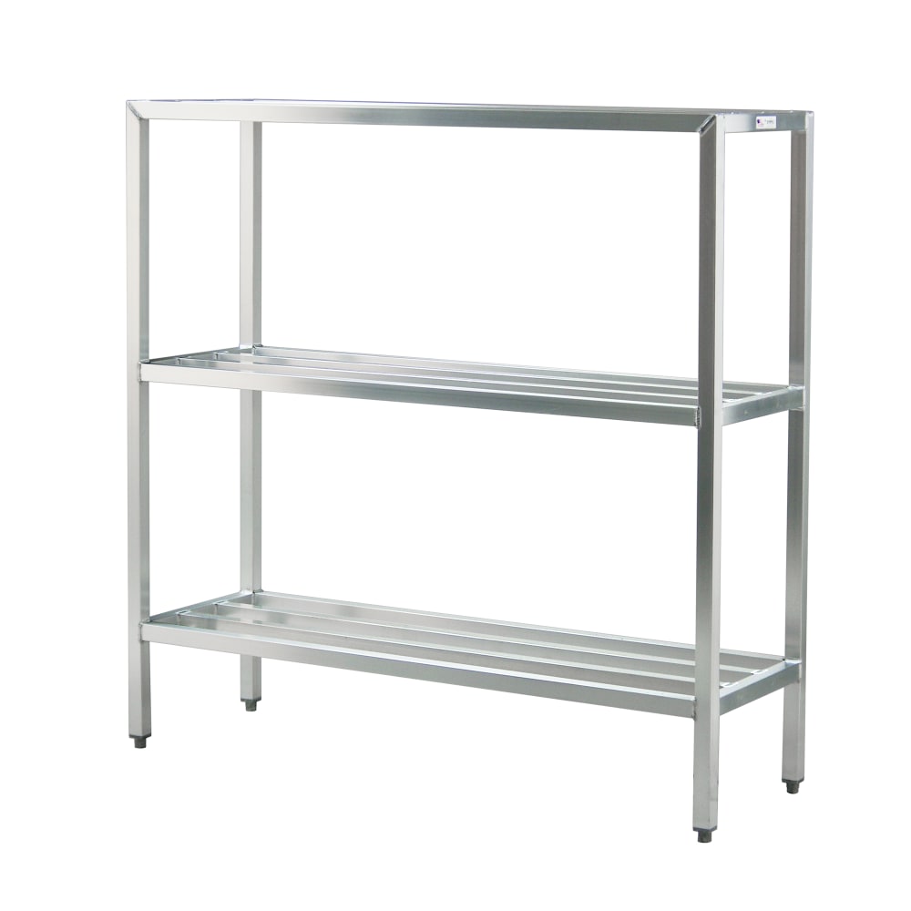 New Age 42" Heavy-duty Shelving Unit w/ 1500 lb Capacity, Aluminum (1050)