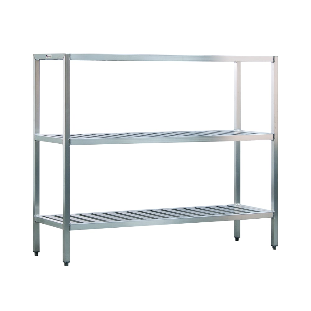 New Age 42" Heavy-duty Shelving Unit w/ 1000 lb Capacity, Aluminum (1050TB)