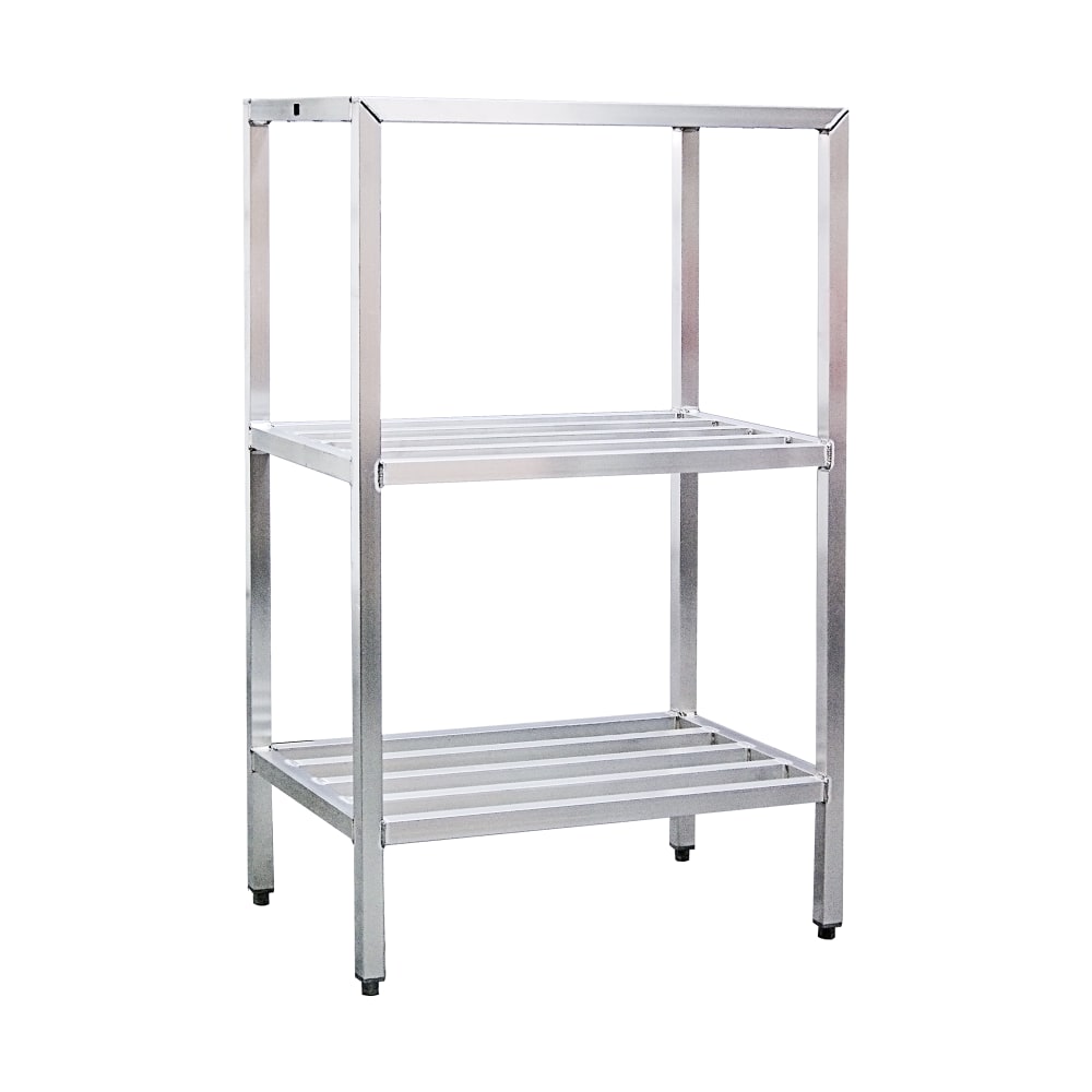 New Age 42" Heavy-duty Shelving Unit w/ 1500 lb Capacity, Aluminum (1051)