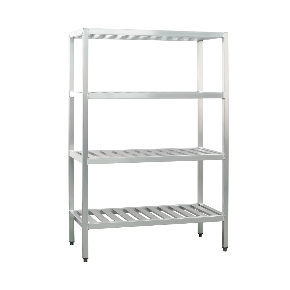 New Age 48" Heavy-duty Shelving Unit w/ 1000 lb Capacity, Aluminum (1066TB)