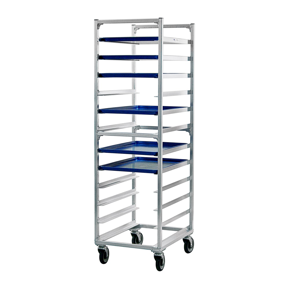 New Age 20 3/8"W 12 Sheet Pan Rack w/ 5" Bottom Load Slides (1333)