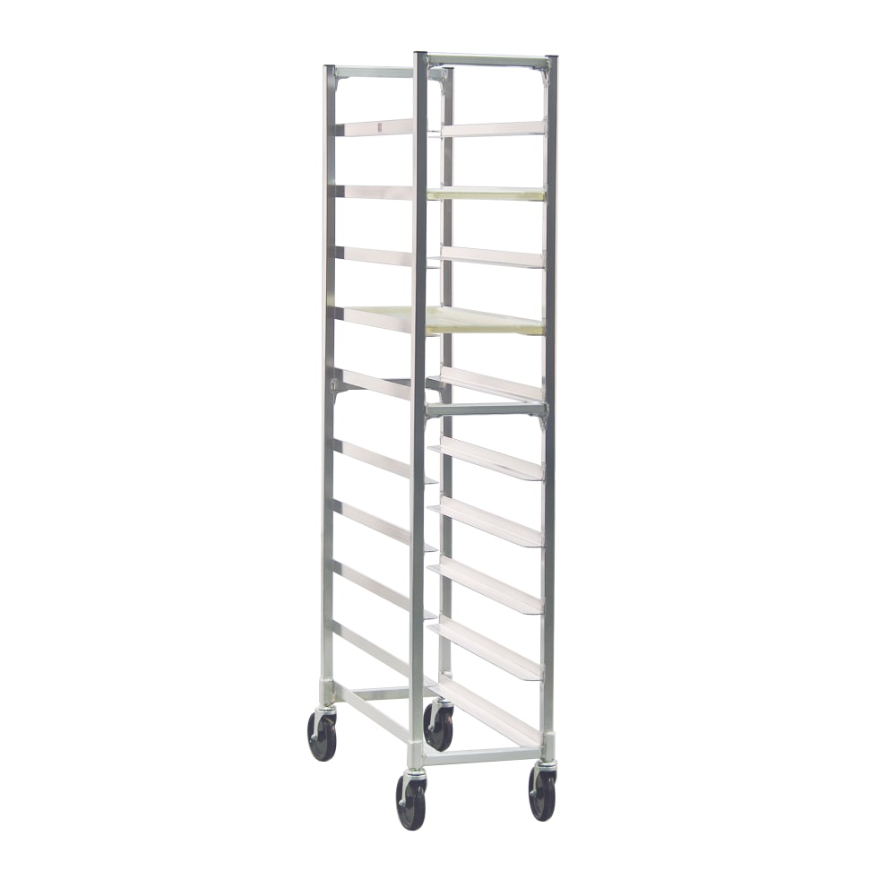 New Age 13"W 10 Platter Pan Rack w/ 6" Bottom Load Slides (1343)