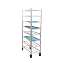 New Age 15"W 8 Platter Pan Rack w/ 7 1/4" Bottom Load Slides (1355M) thumbnail 2