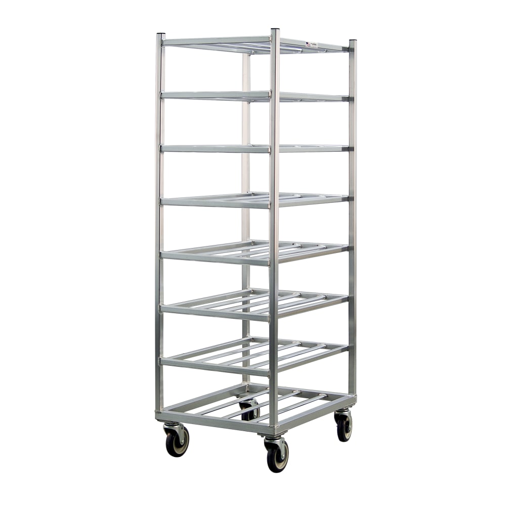 New Age 20 7/8"W 8 Specialty Pan Rack w/ 7 1/4" Bottom Load Slides (1358)