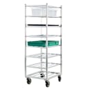 New Age 20 7/8"W 8 Specialty Pan Rack w/ 7 1/4" Bottom Load Slides (1358) thumbnail 2