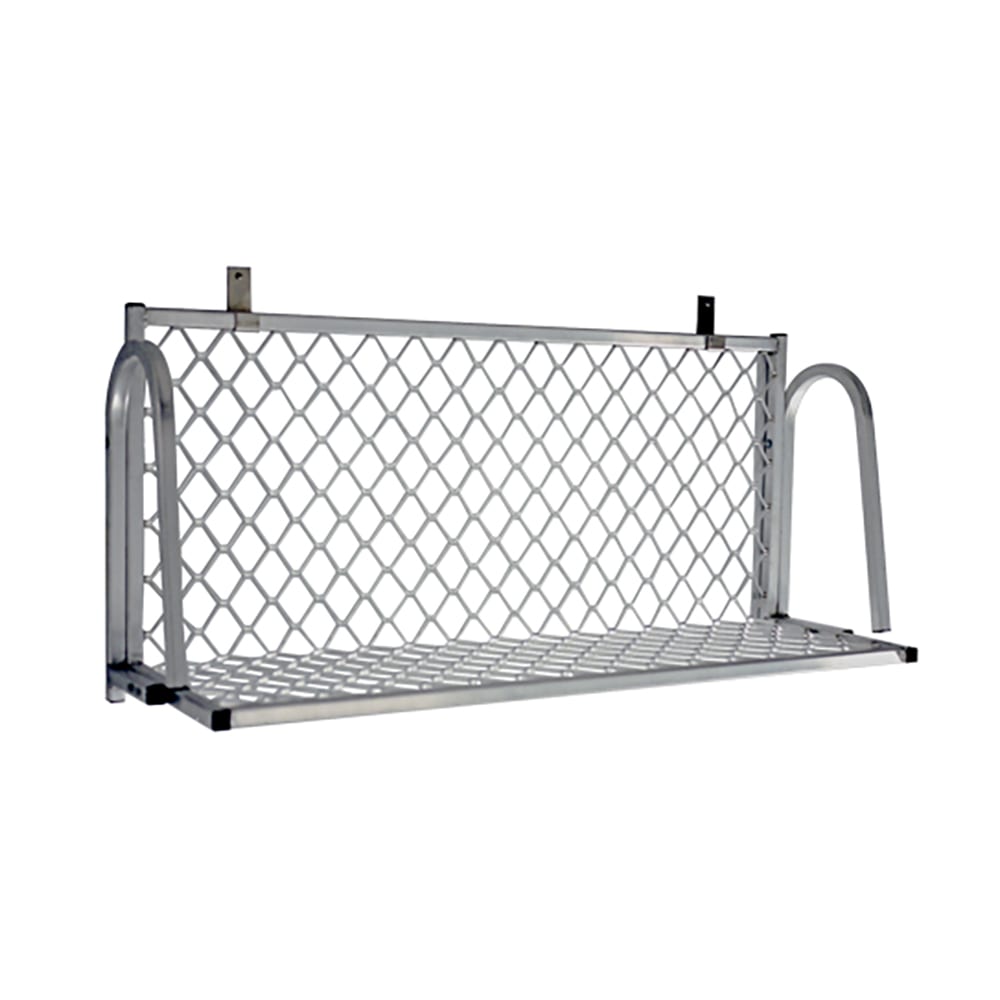 New Age Boat Rack Wall Mounted Shelf, 48"W x 15"D, Aluminum (1371W)