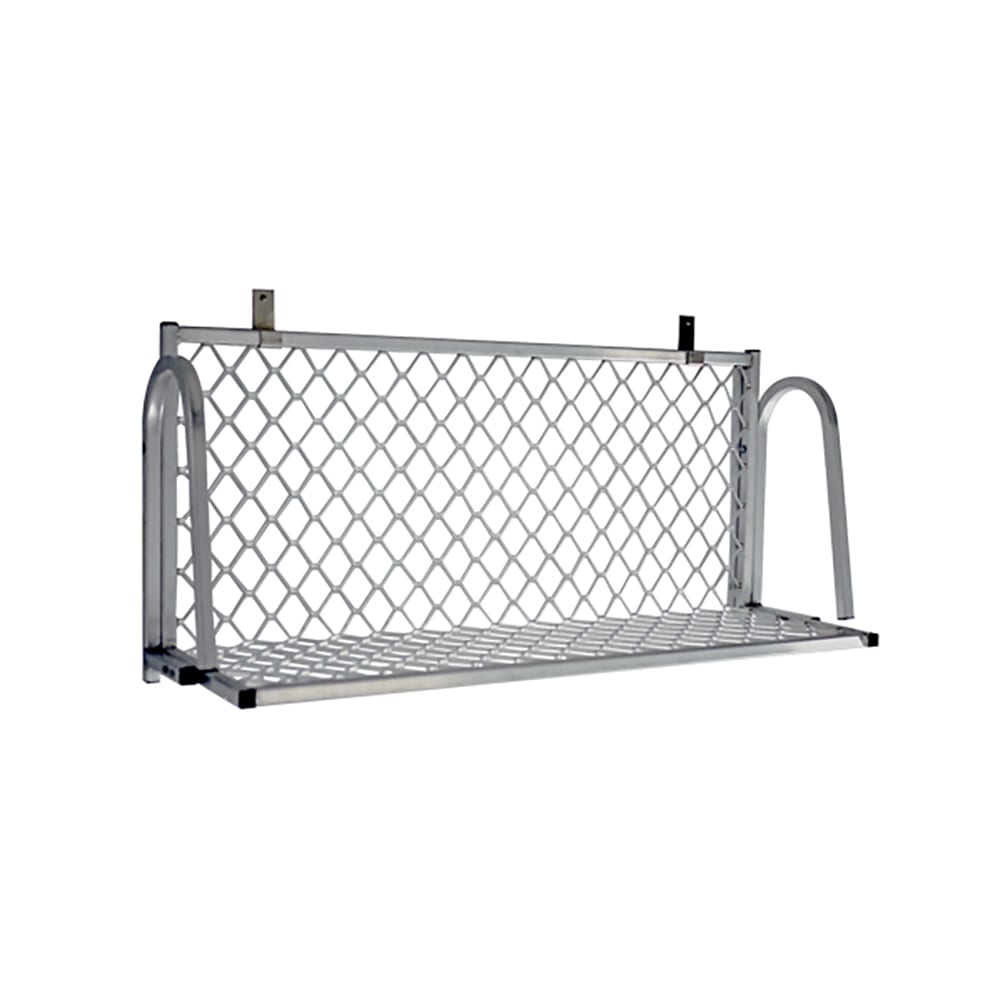 New Age Boat Rack Wall Mounted Shelf, 60"W x 15"D, Aluminum (1372W)