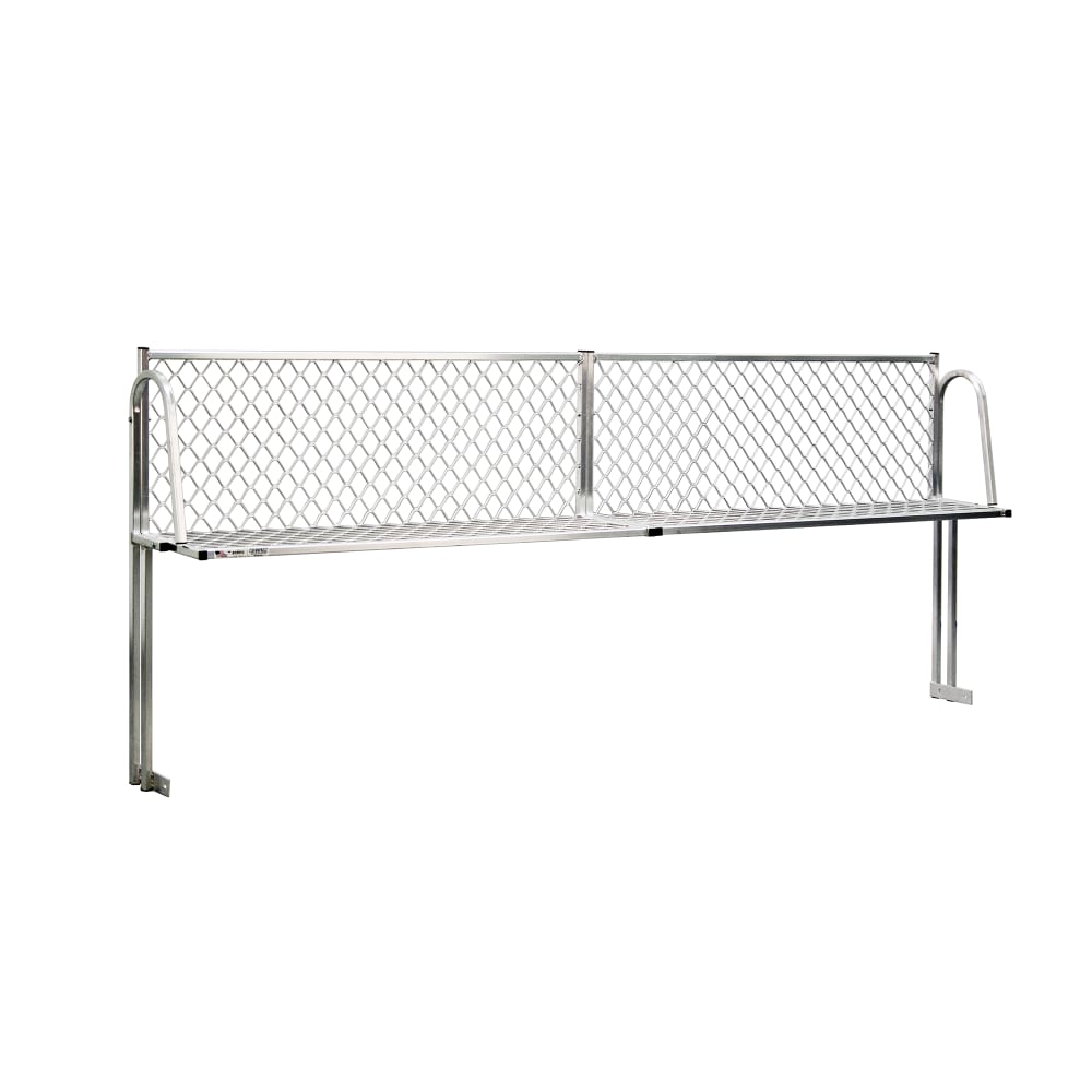 New Age Table Mount Boat Rack w/ Mounting Brackets & Hardware, 120x15", Aluminum (1375T)