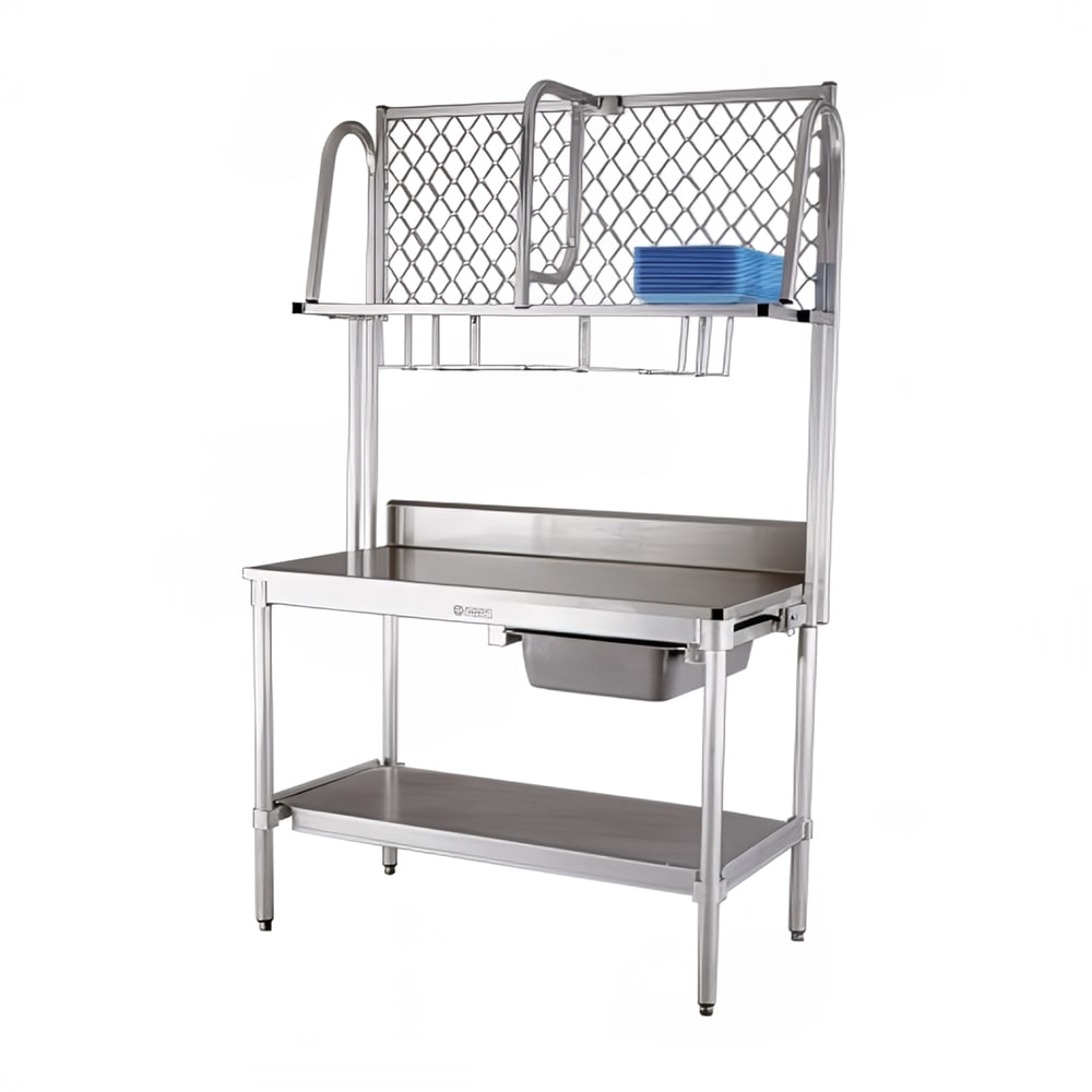 New Age Backsplash, 6x6x36", Stainless (1379)