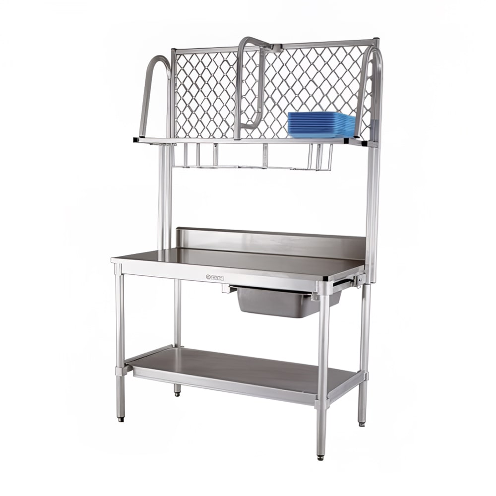 New Age Backsplash, 6x6x84", Stainless (1383)